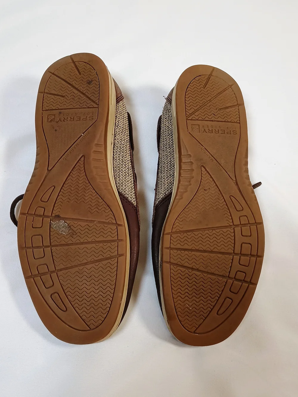 Sperry brown leather